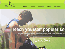 Tablet Screenshot of masterclassapp.com
